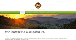 Desktop Screenshot of myainternational.com